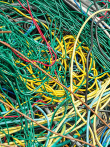 waste square wires