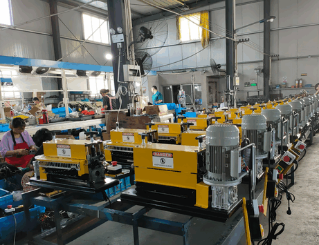 Assembly wire peeler machine