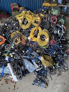 all kinds of waste wires copper wire repeated