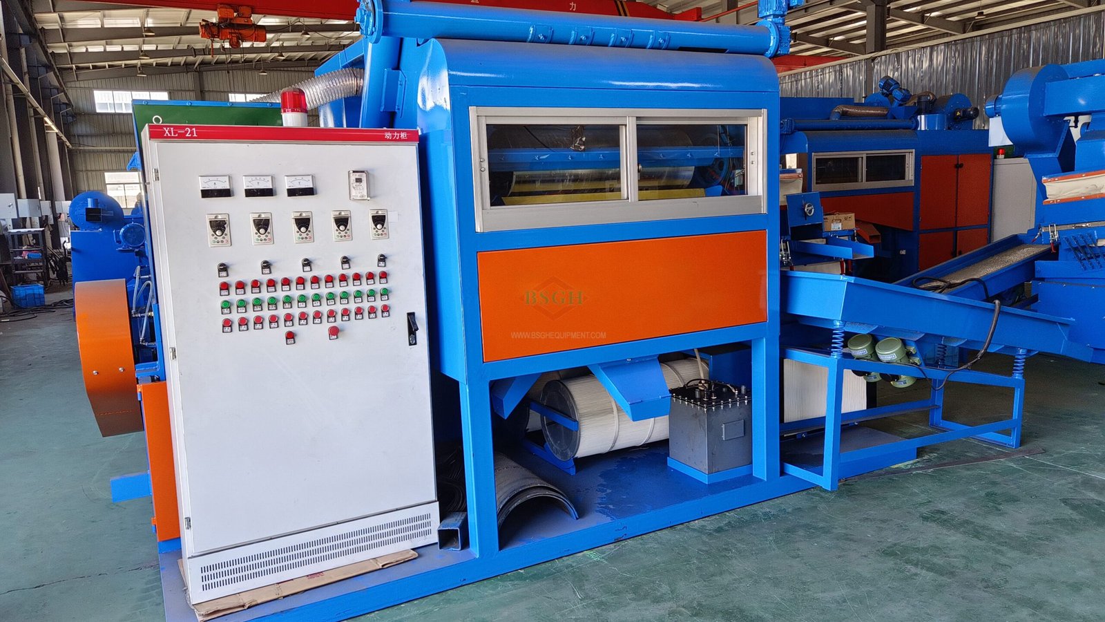 High quality cable granulator mahcine for sale from BSGH.