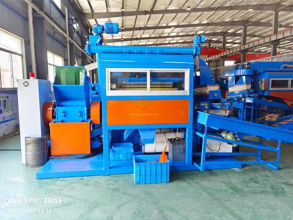 BS-D65 electrostaticseparator copper recycling machine