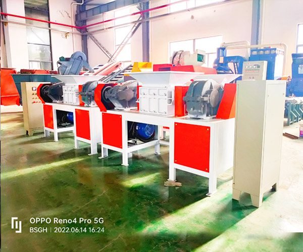 dual shaft crusher of BS-F3000