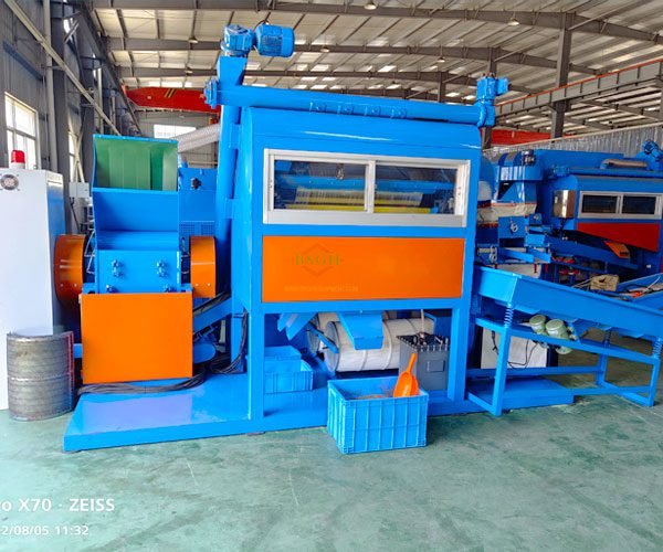 electrostatic separator copper wire granulator