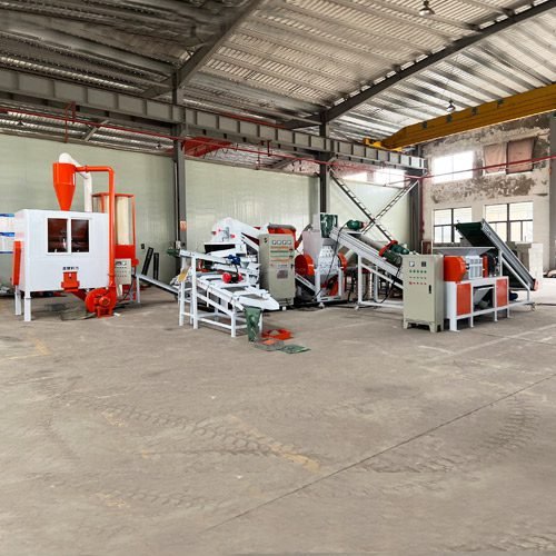 copper cable wire recycling machine