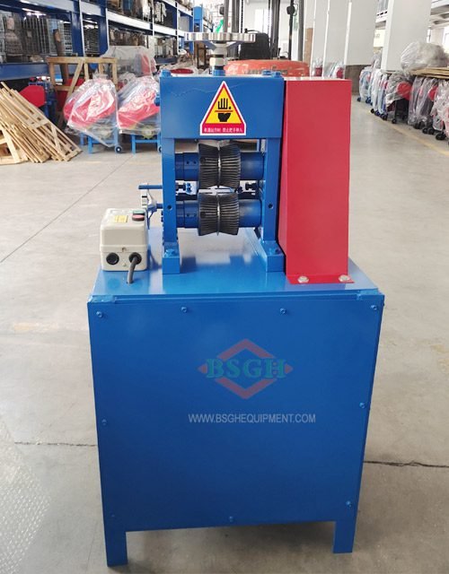 BS-an120 cable stripping machine ready to pack.