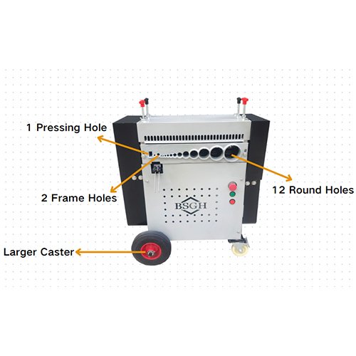 BS-AC80 wire stripping machine structure