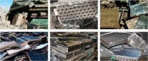 Rohmaterial für Schrott-Kühlerrecyclingmaschine