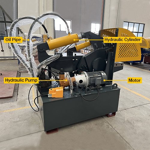 AS-630 Hydraulic Alligator Shear Machine from BSGH-Structure Image02