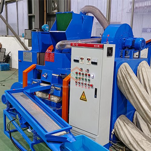 BS-D10 Granulator Machine from BSGH-Real Shot at close range