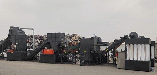 BS-ACP1000 radiator recycling plant from bsgh