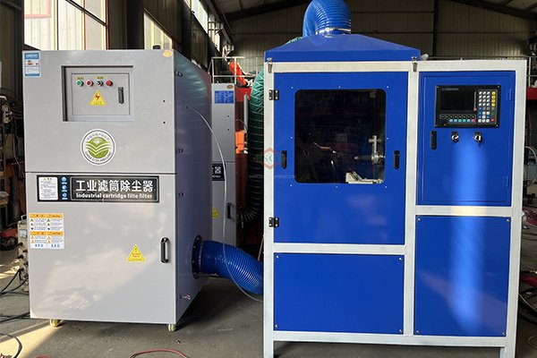 plasma compressor case cutting machine from bsgh factory