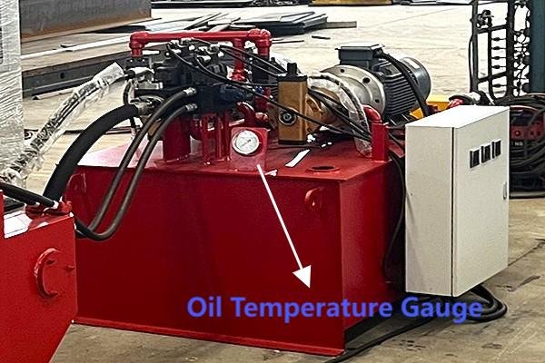 alligator check oil temperature