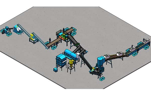 best refrigerator recycling plant from bsgh granulator