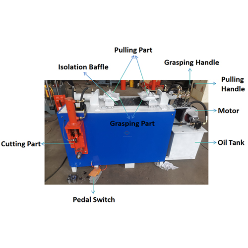 BSM-100 Motor recycling machine structure