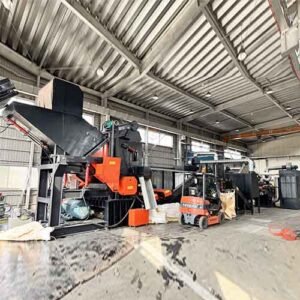 multi-functional recyling line from bsgh granulator