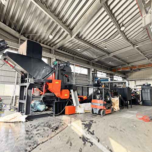radiator shredder recycling line from bsgh granulator BS-ACP1300