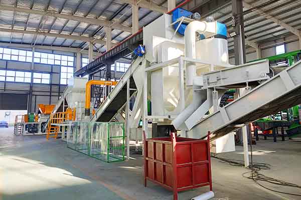 scrap motor stator and rotor recycling line from bsgh granulator