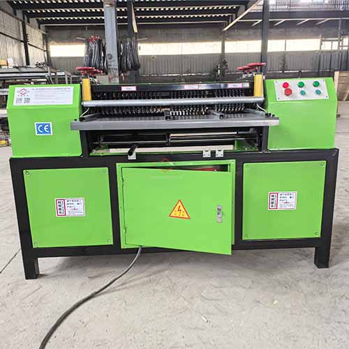 BS-1200P radiator stripping machine from bsgh granulator front side