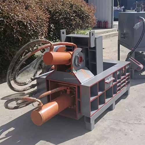 60T small scrap metal baler machine from bsgh granulator