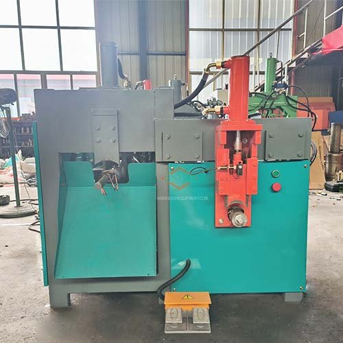 hydraulic three-in-one electric motor recycling machine for extracting copper windings