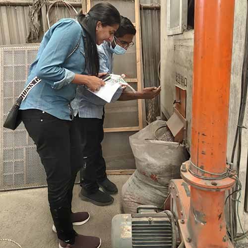 Malaysia client satisfied with bsgh radiator large recycling line's effect