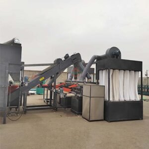 bsgh granulator 5T per hour AC Radiator recycling Line BS-ACP1200 install in Malaysia