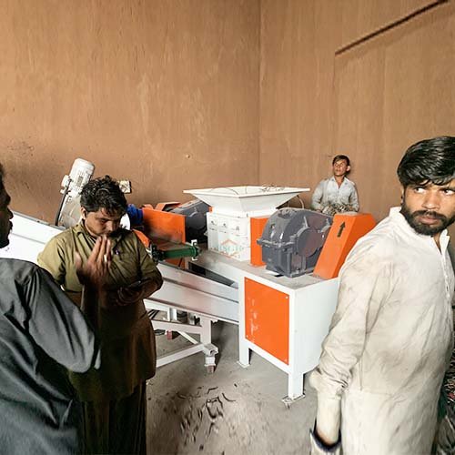 bsgh granulator technician train Australia client's workers about industrial copper cable granulator BS-N130