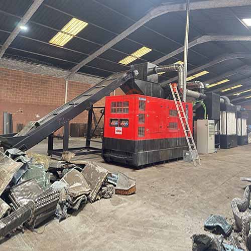 client scrap recycling machine picture for bsgh