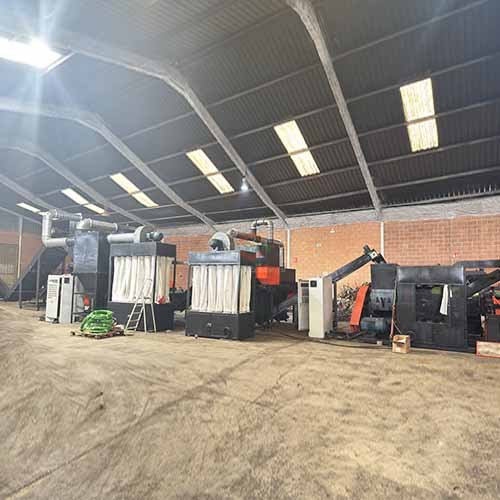 heavy-duty metal crush and separate line middle part from bsgh