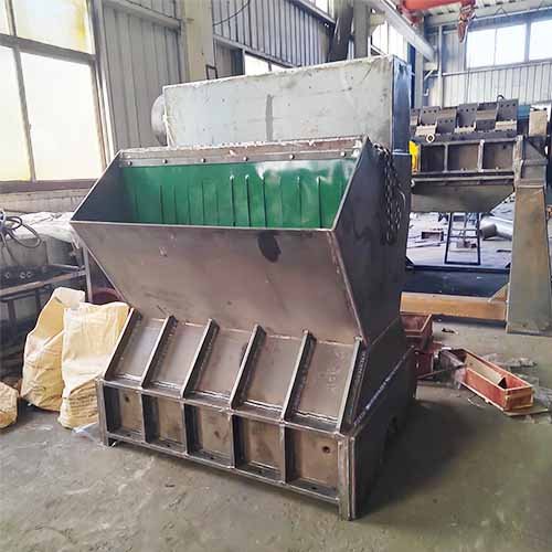 industrial cable granulator machine in production for USA client