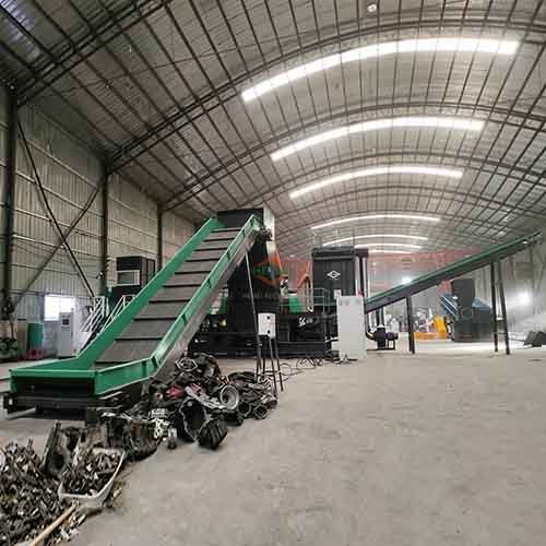 industrial hammer mill test for North Macedonia client from bsgh