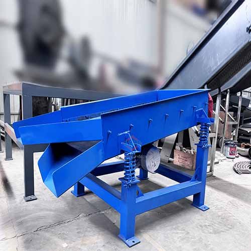 small table vibrator for separate glass and pvb film from bsgh granulator