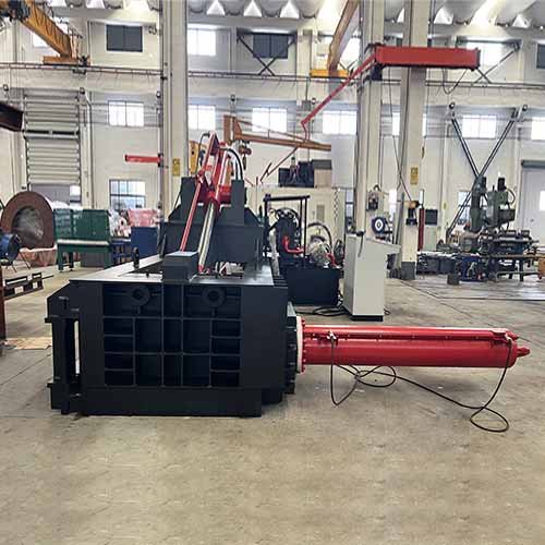 315T scrap metal baler machine from bsgh granualtor for our iraq customer