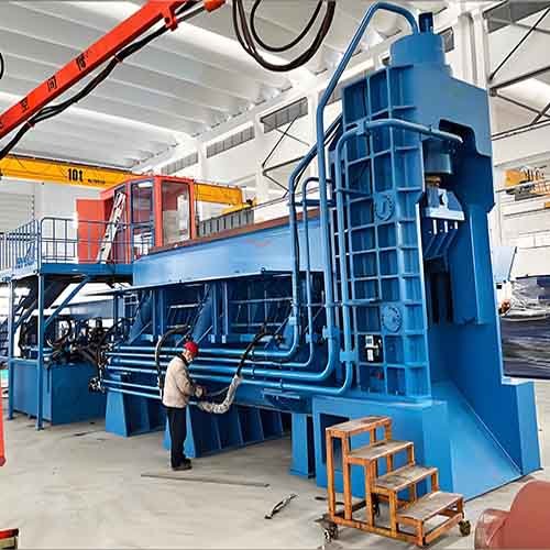 best 630t scrap metal baling shearing machine for aluminum profiles from bsgh