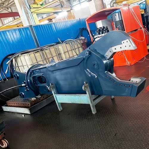 bsgh best excavator hydraulic shearing machine with 600mm opening jaw