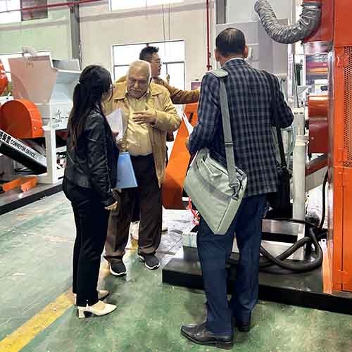 bsgh enginneer discuss heavy-duty metal scrap recycling machine details