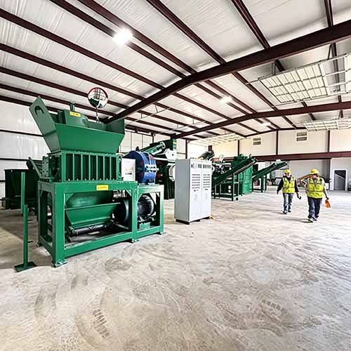 heavy-duty copper granulating machine BS-A1300 ready for USA Client