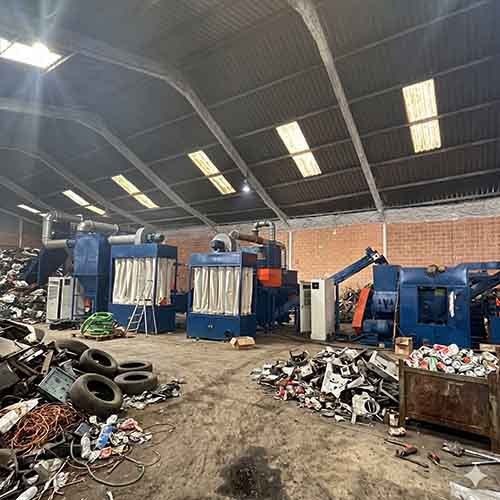 heavy-duty multifunction metal recycling line BS-ACP1300 for home appliance waste