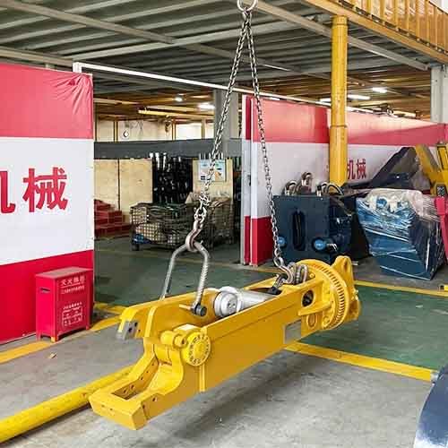 mini excavator hydraulic shear 360mm for 6-15 ton excavator from bsgh granulator