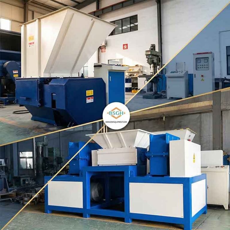 single-shaft and double-shaft shredder difference feature picture