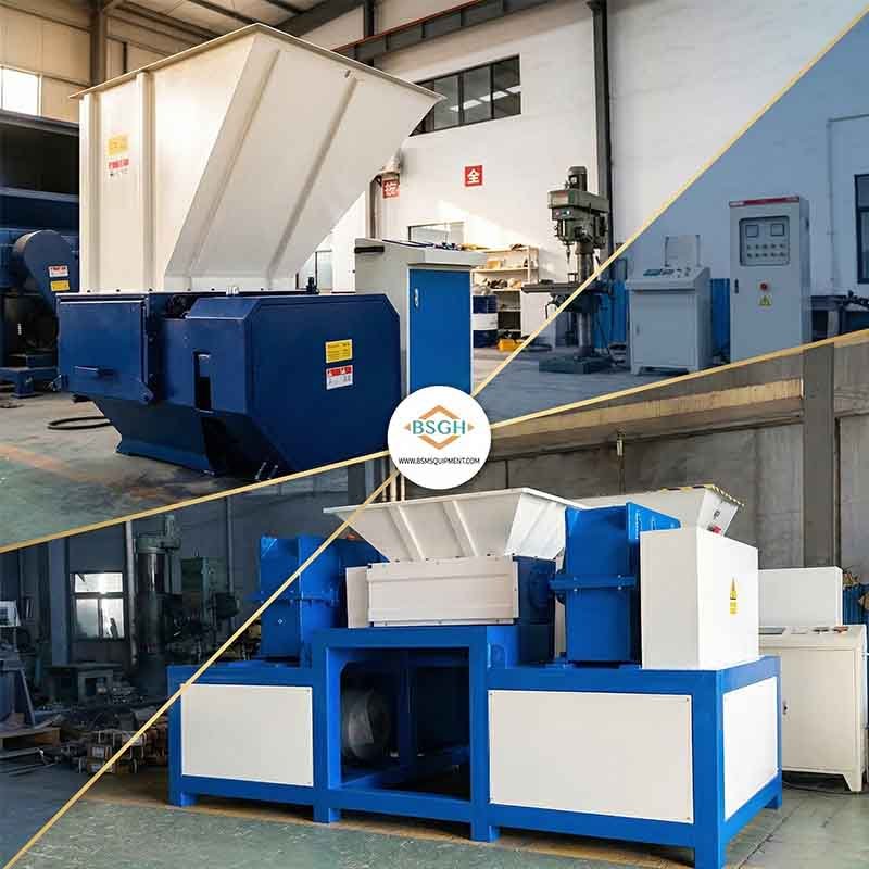 What is the difference between single-shaft and double shaft shredders?