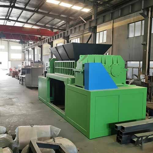 big two shaft metal shredding machine for aluminum profiles for sale in bsgh granulator