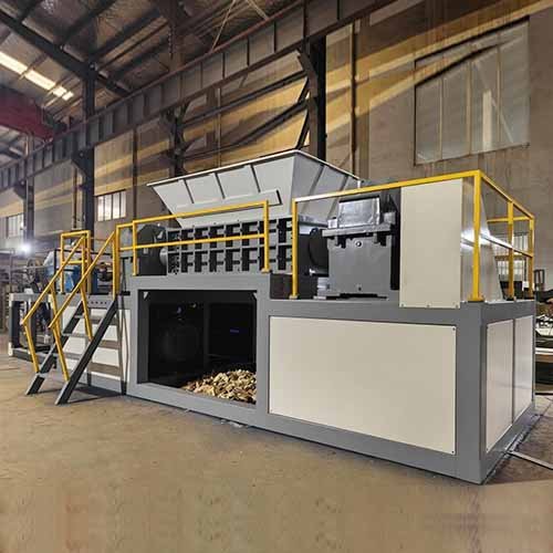 bsgh granulator industrial twin shaft shredder machine MS-D2000 for crushing household scrap