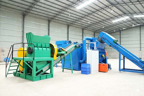 dual crushing and multi separation wire recycling line supplier
