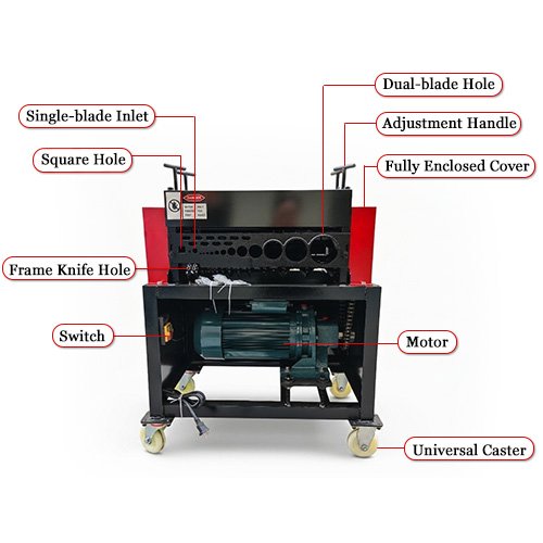 structure of BS-AC80 electric wire stripper for copper core from bsgh