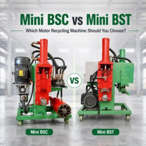 Mini BSC vs Mini BST Which Motor Recycling Machine Should You Choose
