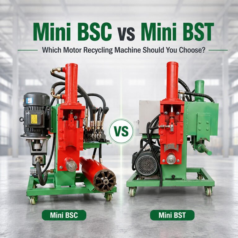 Mini BSC vs Mini BST Which Motor Recycling Machine Should You Choose