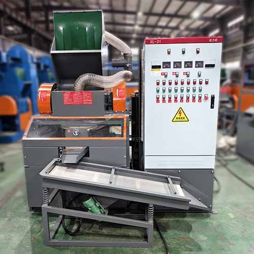 newly BS-D60 heavy duty wire granulator observation window