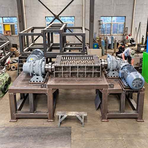 bsgh granulator factory manufacturing metal shredder frame