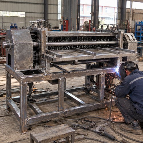 BS-1200P radiator recycling machine manufacturing picture